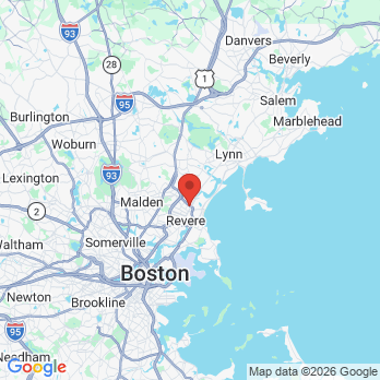 Map to Primary  office in Revere, MA