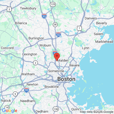 Map to  office in Medford, MA
