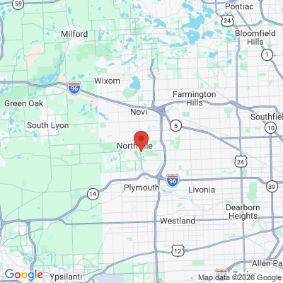 Map to  office in Northville, MI