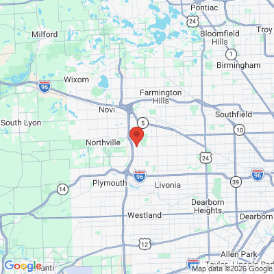 Map to  office in Livonia, MI