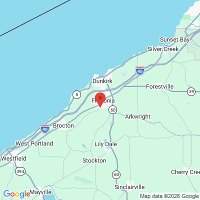 Map to  office in Fredonia, NY