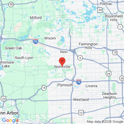 Map to  office in Northville, MI