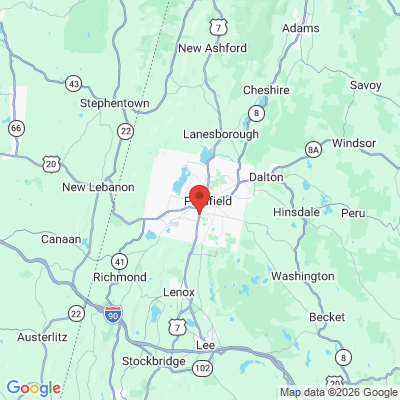 Map to  office in Pittsfield, MA