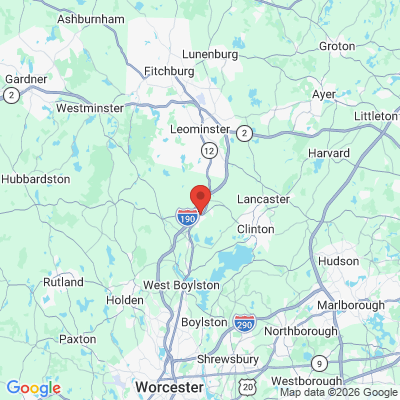 Map to  office in Sterling, MA