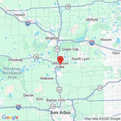 Map to  office in Whitmore Lake, MI