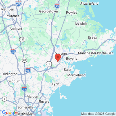 Map to  office in Peabody, MA