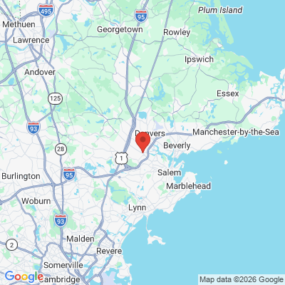 Map to  office in Peabody, MA