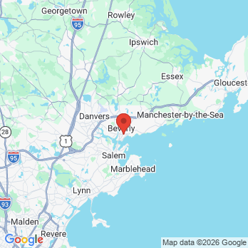 Map to Anabel Curiel Franciskato office in Beverly, MA