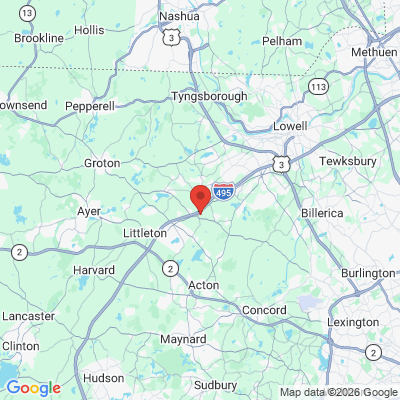 Map to  office in Westford, MA