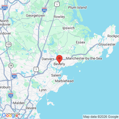 Map to  office in Beverly, MA
