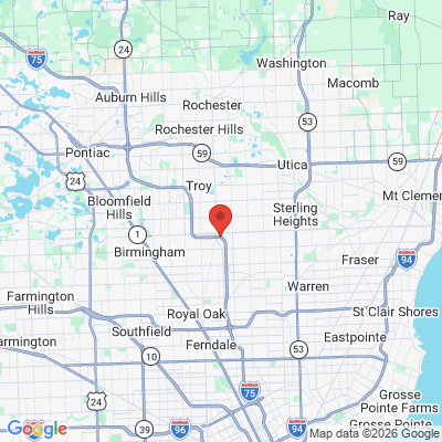 Map to  office in Troy, MI