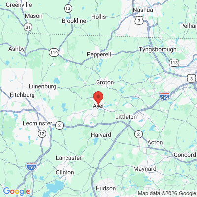 Map to  office in Ayer, MA