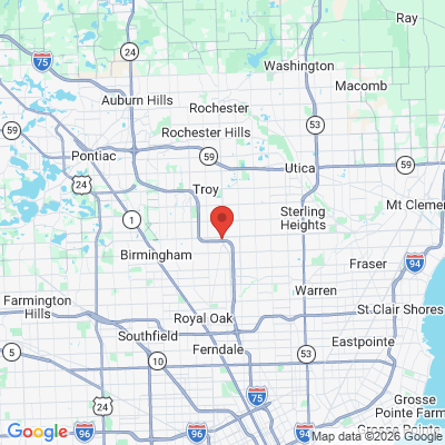 Map to  office in Troy, MI