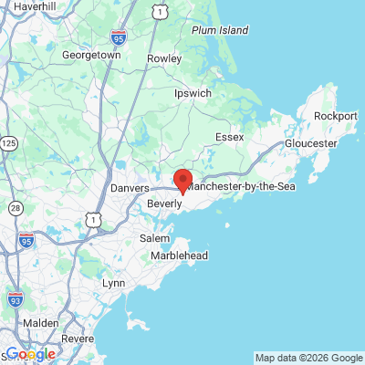 Map to  office in Beverly, MA