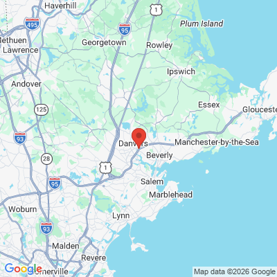 Map to  office in Danvers, MA
