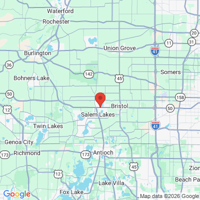 Map to  office in Salem, WI
