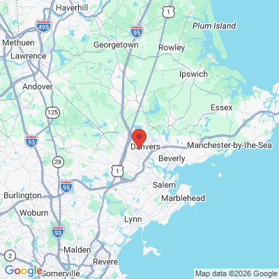 Map to  office in Danvers, MA