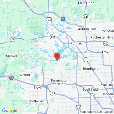 Map to  office in West Bloomfield Township, MI
