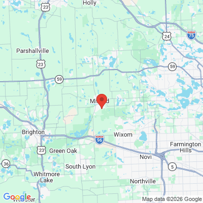 Map to  office in Milford, MI