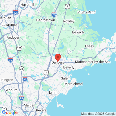 Map to  office in Danvers, MA