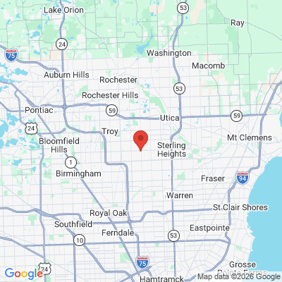 Map to  office in Troy, MI