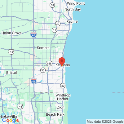Map to  office in Kenosha, WI