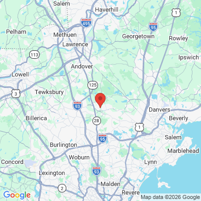 Map to  office in North Reading, MA
