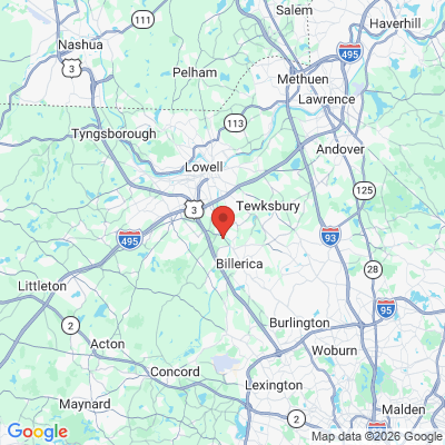 Map to  office in North Billerica, MA
