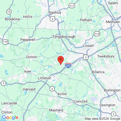 Map to  office in Westford, MA