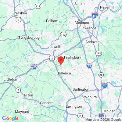 Map to  office in North Billerica, MA