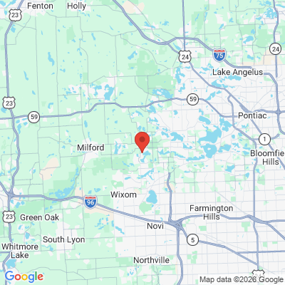 Map to  office in Commerce, MI