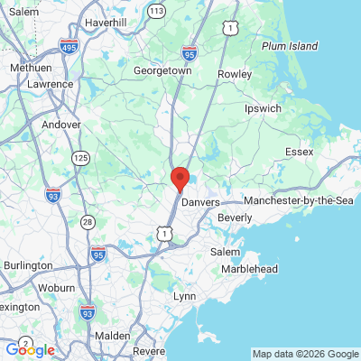 Map to  office in Danvers, MA
