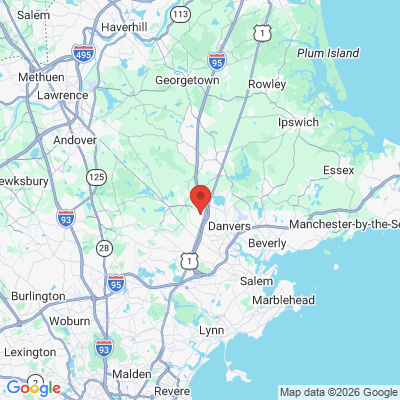 Map to  office in Hathorne, MA