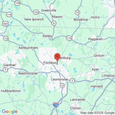 Map to  office in Lunenburg, MA