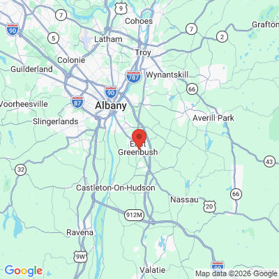 Map to  office in East Greenbush, NY