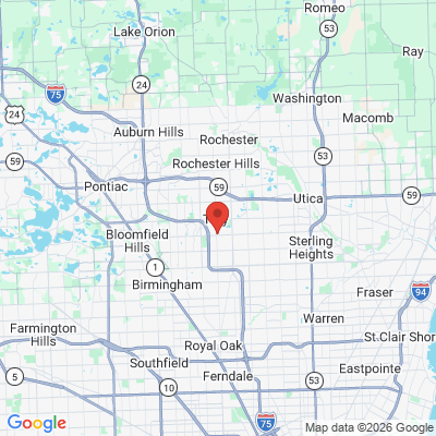Map to  office in Troy, MI
