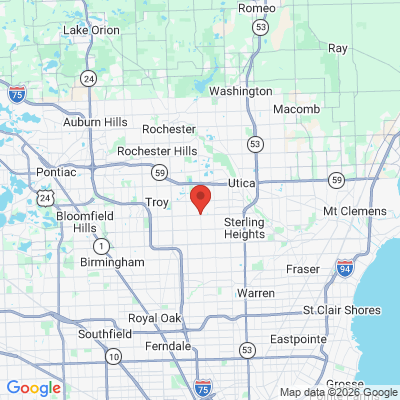 Map to  office in Troy, MI