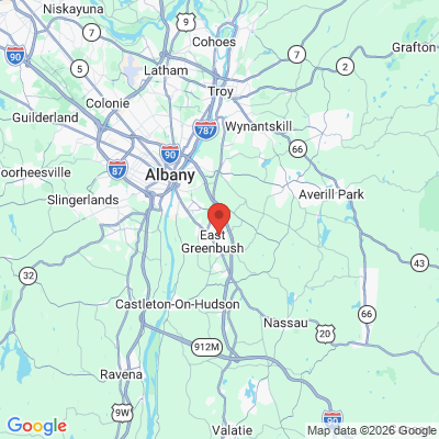 Map to  office in East Greenbush, NY