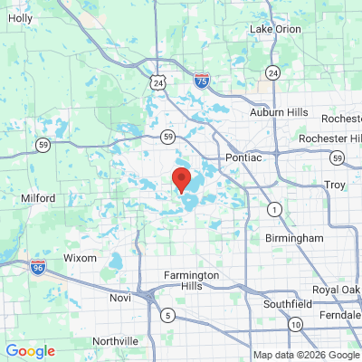 Map to  office in West Bloomfield Township, MI