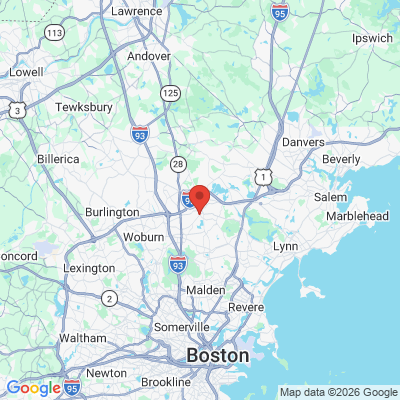 Map to  office in Wakefield, MA