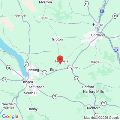 Map to  office in Freeville, NY