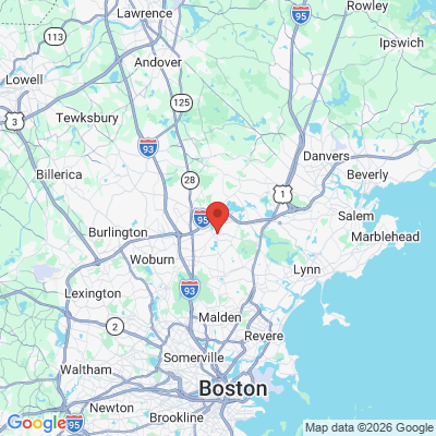 Map to  office in Wakefield, MA