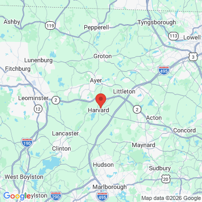 Map to  office in Harvard, MA