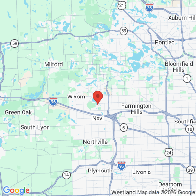 Map to  office in Novi, MI