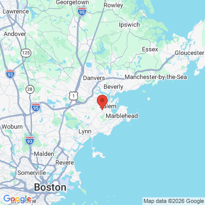 Map to  office in Salem, MA