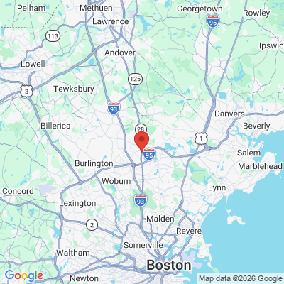 Map to  office in Reading, MA