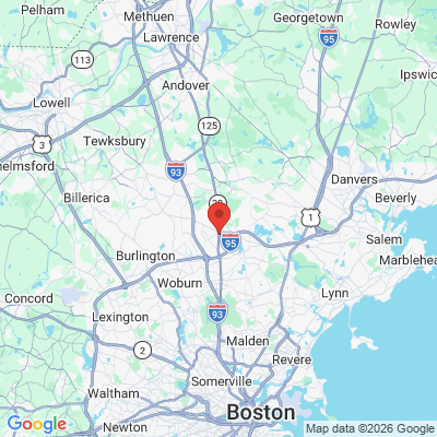 Map to  office in Reading, MA