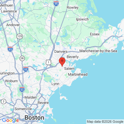 Map to  office in Peabody, MA