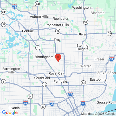 Map to  office in Clawson, MI