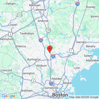 Map to  office in Reading, MA